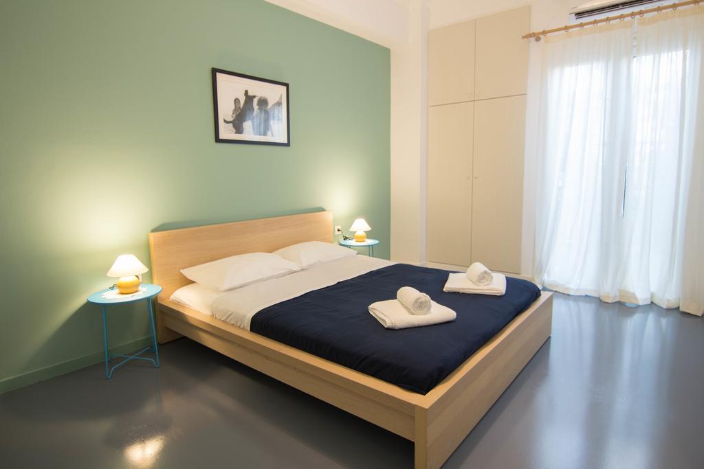Athenian Blue - Family Apt 5' Minutes From Acropolis Museum Exterior foto